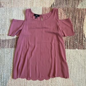 I.N. San Francisco Pink/Rose Blouse